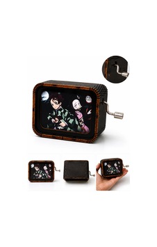 Demon Slayer Müzik Kutusu - Tanjiro Nezuko Figürlü Ahşap Hediyelik Demon Slayer Müzik Kutusu - Tanjiro Nezuko Figürlü Ahşap Hediyelik