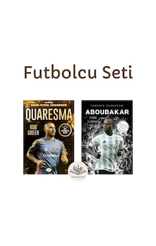 Quaresma / Benim Futbol Kahramanım Ve Aboubakar / Sahanın Yıldızları 2 Kitap Set Quaresma / Benim Futbol Kahramanım Ve Aboubakar / Sahanın Yıldızları 2 Kitap Set