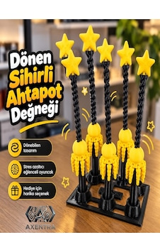 Sihirli Dönen Ahtapot Çubuğu