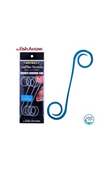 Fish Arrow Luminova Curly Nectie Blue Glow 5 Adet