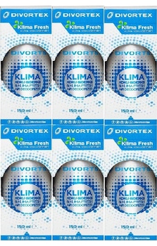 Divortex 6'lı Klima Fresh Limon Divortex 6'lı Klima Fresh Limon