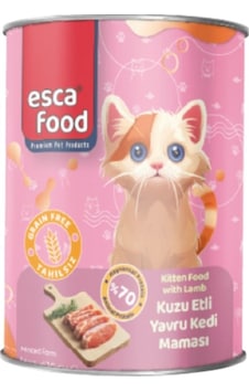 Esca Food Kuzu Etli Yavru Konserve Maması 415gr Esca Food Kuzu Etli Yavru Konserve Maması 415gr