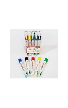 Amos Craft Marker Cam Kalemi 5'li