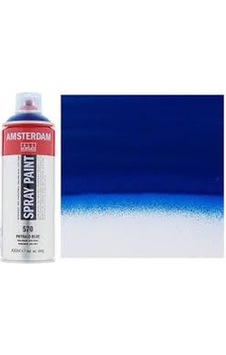 Talens Amsterdam Akrilik Sprey Boya 400ml Phthalo Blue 570 Mavi