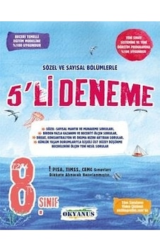8. Sınıf 5 Li Lgs Deneme Okyanus Yayın N11.13038 8. Sınıf 5 Li Lgs Deneme Okyanus Yayın N11.13038
