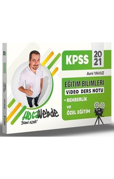 Kpss Eğitim Bil.Reh.Ve Özel Eğitim Video Ders Notu 2022 - Hocaweb Kpss Eğitim Bil.Reh.Ve Özel Eğitim Video Ders Notu 2022 - Hocaweb