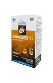 Zade Vital Kabak Çekirdeği Yağı 320 MG 60 Kapsül Blister