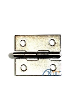 Tavla Menteşesi No:1/2 - Nikel, 25x35, 1 Adet Belirtilmemis Tavla Menteşesi No:1/2 - Nikel, 25x35, 1 Adet Belirtilmemis