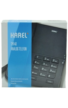 Karel Tm-140 Ekransız Masaüstü Telefon Siyah Karel Tm-140 Ekransız Masaüstü Telefon Siyah