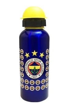 Matara - Fenerbahçe Alüminyum Hijyenik Alüminyum Lisanslı Suluk Siyah - Kırmızı - Beyaz