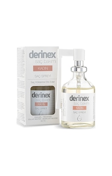 Derinex Kadın Saç Dökülmesine Etkili Sprey 50 Ml Derinex Kadın Saç Dökülmesine Etkili Sprey 50 Ml