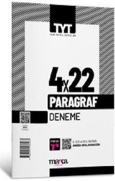 TYT Paragraf 4 Deneme Tamamı Video Çözümlü - Marka Yayınları TYT Paragraf 4 Deneme Tamamı Video Çözümlü - Marka Yayınları