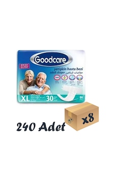 Goodcare Bel Bantlı Yetişkin Hasta Bezi XL 8 x 30'Lu Goodcare Bel Bantlı Yetişkin Hasta Bezi XL 8 x 30'Lu