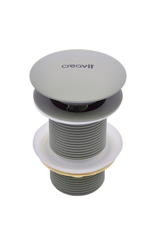 Creavit SFU.SF030.CGR Lav.sifon Başlığı Pop-up Tşmsz Cool Grey 1