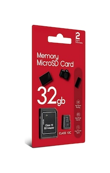 32 Gb Micro Sd 130 Mb/sn Siyah Hafıza Kartı Telefon Kamera Tablet 32 Gb Micro Sd 130 Mb/sn Siyah Hafıza Kartı Telefon Kamera Tablet