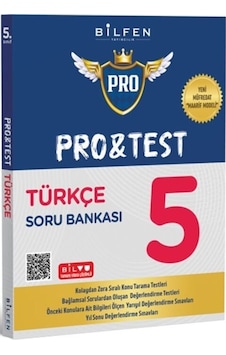 Bilfen 5.sınıf Pro&test Türkçe Soru Bankası Yeni Müfredat Bilfen 5.sınıf Pro&test Türkçe Soru Bankası Yeni Müfredat