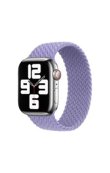 Forzacase Apple Uyumlu Watch Ultra 2 49mm İçin Hasır Örgü Solo Loop Kordon Kayış - Fc401 Lila Forzacase Apple Uyumlu Watch Ultra 2 49mm İçin Hasır Örgü Solo Loop Kordon Kayış - Fc401 Lila