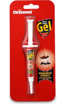 Chrysamed Fibron Hamam Böceği Ve Karınca Jeli 5 G Chrysamed Fibron Hamam Böceği Ve Karınca Jeli 5 G