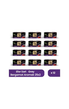 Efor Earl Grey 25x2gr 12 Adet Efor Earl Grey 25x2gr 12 Adet