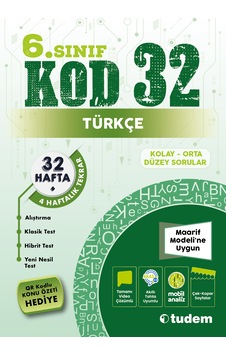 6. Sınıf Türkçe Kod 32 6. Sınıf Türkçe Kod 32