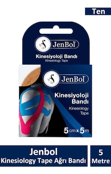 Jenbol Kinesiology Tape Bandı 5 Cm X 5 M - Ten Rengi Jenbol Kinesiology Tape Bandı 5 Cm X 5 M - Ten Rengi