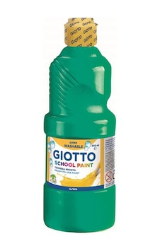 Gıotto Tempera Boya 500 Ml.yeşil Karışık, Çok Renkli