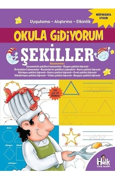 Şekiller - Okula Gidiyorum- Halk Kitabevi Şekiller - Okula Gidiyorum- Halk Kitabevi