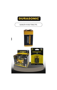 9 Volt Pil 1 Adet