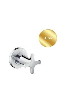Hansgrohe Logis Classic Ankastre Stop Valf Sıva Üstü Altın 71976990 Altın Hansgrohe Logis Classic Ankastre Stop Valf Sıva Üstü Altın 71976990 Altın