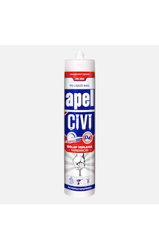 Apel MK300 Poliüretan Sıvı Çivi Pu Montaj Yapıştırıcı 390 G Apel MK300 Poliüretan Sıvı Çivi Pu Montaj Yapıştırıcı 390 G
