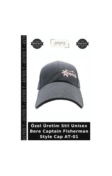 Astrid T Özel Üretim Stil Unisex Bere Captain Fisherman Style Cap At-01 Standart Astrid T Özel Üretim Stil Unisex Bere Captain Fisherman Style Cap At-01 Standart