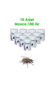 10 Adet Musca 100 Gram Granül Karasinek Uzun Süre Etkili Kaılıcı Pire Kara Sinek Sivrisinek 10 Adet Musca 100 Gram Granül Karasinek Uzun Süre Etkili Kaılıcı Pire Kara Sinek Sivrisinek
