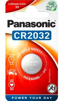 Panasonic CR2032 3V Lityum Blister Düğme Pil Panasonic CR2032 3V Lityum Blister Düğme Pil