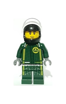 Lego Minifigür Lotus Evija Driver Sc096 Lego Minifigür Lotus Evija Driver Sc096
