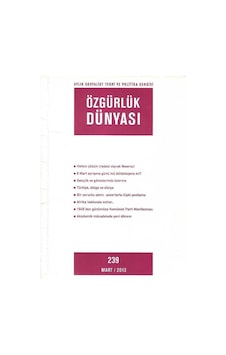 Özgürlük Dünyası - Aylık Sosyalist Teori Ve Politika Dergisi - Halkın Çözüm İradesi Olarak Newroz Retro Eski Basım Sayı 239 Mart - 2013 Özgürlük Dünyası - Aylık Sosyalist Teori Ve Politika Dergisi - Halkın Çözüm İradesi Olarak Newroz Retro Eski Basım Sayı 239 Mart - 2013
