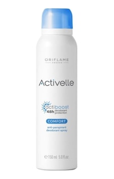 Oriflame Activelle Comfort 48H Unisex Sprey Deodorant 150 ML Oriflame Activelle Comfort 48H Unisex Sprey Deodorant 150 ML
