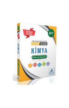 AYT Kimya Adım Adım Tamamı Çözümlü Soru Kütüphanesi - PRF Paraf Yayınları AYT Kimya Adım Adım Tamamı Çözümlü Soru Kütüphanesi - PRF Paraf Yayınları