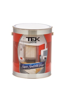 Tek Süper Lüks Sentetik Yağlı Boya 0,175 Lt Beyaz Tek Süper Lüks Sentetik Yağlı Boya 0,175 Lt Beyaz