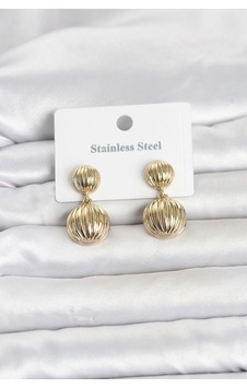 Mey İthalat 316l Çelik Gold Renk Vintage Model Kadın Küpe Çok Renkli 65054444 Mey İthalat 316l Çelik Gold Renk Vintage Model Kadın Küpe Çok Renkli 65054444