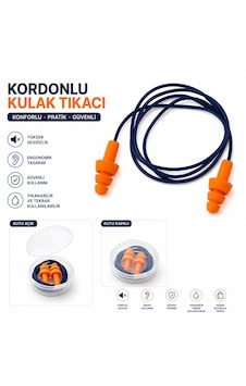 Ipli Kutulu Kulak Tıkacı 3 Adet