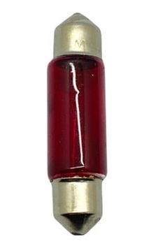 12v Sofit Ampul 5w Uzun Tip 39 Mm Kırmızı 12v Sofit Ampul 5w Uzun Tip 39 Mm Kırmızı