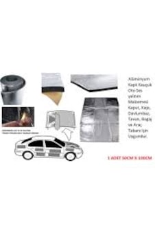 Alüminyumyapışkanlıotosesyalıtımıkalınlık6mmgenişlik100uzunluk150