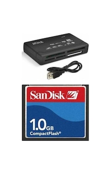 Pmr 1 Gb Compact Flash Sandisk Hafıza Kartı - Usb 2.0 Cf Kart Okuyucu Pmr 1 Gb Compact Flash Sandisk Hafıza Kartı - Usb 2.0 Cf Kart Okuyucu