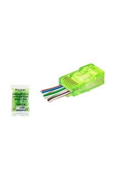 Cat6 Ez Rj45 Konnektör - 100 Adet Yeşil / Ekonomik Poşet Paket Nd2409 Hmngoxxtptprp Cat6 Ez Rj45 Konnektör - 100 Adet Yeşil / Ekonomik Poşet Paket Nd2409 Hmngoxxtptprp