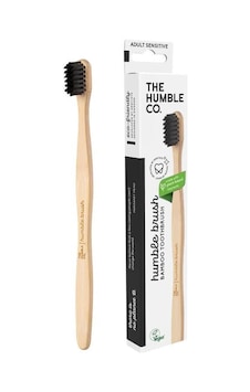 Humble Brush Adult Medium Bambu Diş Fırçası Siyah