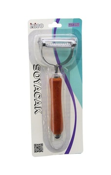 İbico İ22-056 Soyacak Metal Çift Başlı Ahşap Saplı İbico İ22-056 Soyacak Metal Çift Başlı Ahşap Saplı
