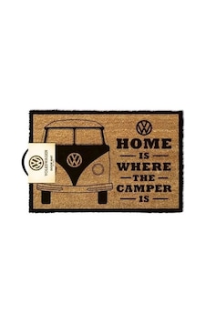 Paspas Volkswagen Home Is Where The Camper Is Çok Renkli Paspas Volkswagen Home Is Where The Camper Is Çok Renkli