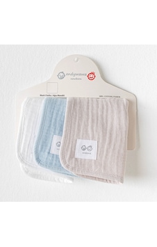 Andywawa Washcloths 3'lü Bebek Ağız Mendili Ac25860 Andywawa Washcloths 3'lü Bebek Ağız Mendili Ac25860