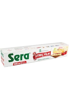 Sera Streç Film 300 Metre X 45 Cm - 8 Micron - Kayar Kesme Bıçağı Hediyeli Sera Streç Film 300 Metre X 45 Cm - 8 Micron - Kayar Kesme Bıçağı Hediyeli