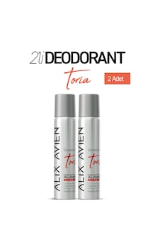 Alüminyumsuz Seyahat Boy Kadın Deodorant Spray İkili Set 2x75 Ml - Toria Alüminyumsuz Seyahat Boy Kadın Deodorant Spray İkili Set 2x75 Ml - Toria